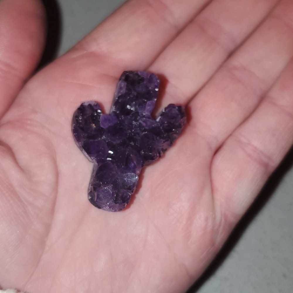 ADORABLE AMETHYST ๐ต CACTUS & STAR ๐ - Picture 5 of 8